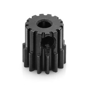 CHRCOED 48DP Metal Pinion Hardened Steel Gear 2.3mm Shaft 14T Upgrade Part for Boarse Storm Chariot RC Car
