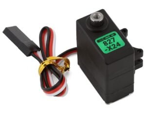 EcoPower WP827 X24 Metal Gear Micro Servo for Micro RC Semi Truck Axial SCX24 HV Waterproof