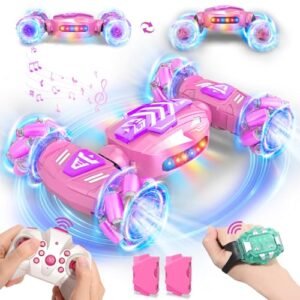 Nicella Gesture Sensing RC Stunt Car Best Tools for RC Cars with 360° Rotating 4WD and 2.4Ghz Remote Control