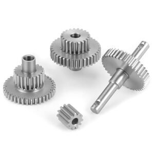 LSG Stainless Steel 9.7 1 Transmission Gear Set for Ayrton Senna RC Car TRX4M Defender Upgrade