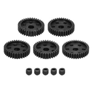 DMiotech M1 33T to 37T Steel 8mm Hardened Pinion Motor Gear Set for RC Boat Catamaran Hull Plans and DIY Applications