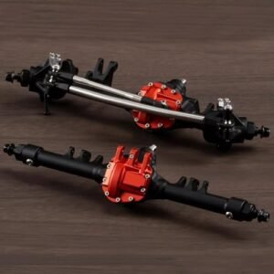 Vanquish VS4 10 SCX10 II 1/10 RC Crawler Cheater Rigs Aluminum Offset Straight Axle with Panhard Mount Compatible with Weld RC Wheels