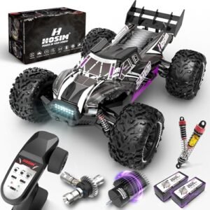Hosim 1 10 Scale Brushless Electric 4x4 Off Road RC Trucks for Adults High Speed 68Kmh Remote Control Monster Truck Upgradeable to 3S Battery