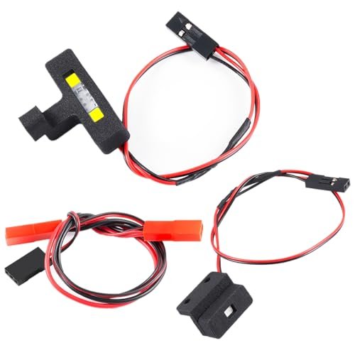 BRKRC RC Car Body Kits Front Rear LED Lights for Arrma 1/18 Typhon Grom RC Crawler Car Upgrade Parts