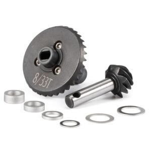 Machined SCX10 Helical Gear Underdrive Overdrive Gear Set 8T 24T 27T 30T 33T Differential Gears for Axial AR44 AR45P Capra F9 Vanquish VS4 10 Phoenix F10 Portal Axle Available at RC Store Phoenix AZ