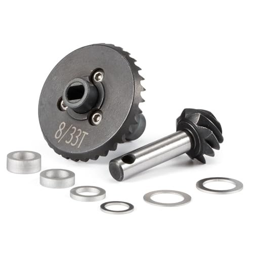 Machined SCX10 Helical Gear Underdrive Overdrive Gear Set 8T 24T 27T 30T 33T Differential Gears for Axial AR44 AR45P Capra F9 Vanquish VS4 10 Phoenix F10 Portal Axle Available at RC Store Phoenix AZ