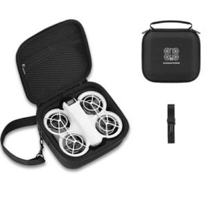 Omesio Neo Case for DJI Neo Drone Accessories Portable Travel Carrying Mini Storage Bag Black