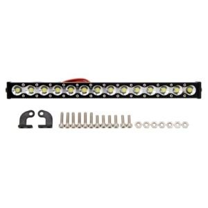 MEUS RACING RC Crawler Light Bar 145mm 14 Beads LED Roof Light Kit for 1/10 1/8 Scale RC Cars Compatible with Axial SCX10 Traxxas TRX4 TRX6 Redcat Gen8