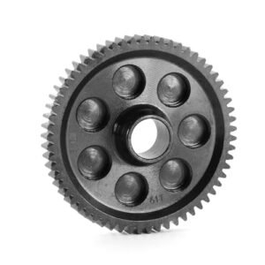 XSYGO Steel 61T Spur Gear M0.8 32P Upgrade Part for Hot Wheels RC Monster Truck Tiger Shark and Arrma 1 10 Gorgon 4X2 Mega 550 Brushed Monster Truck