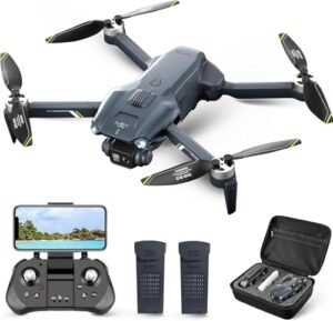 Jiakora 3D Printed Eagle RC Plane with Brushless Motor Foldable Design for Adults and Kids 2 Batteries Included