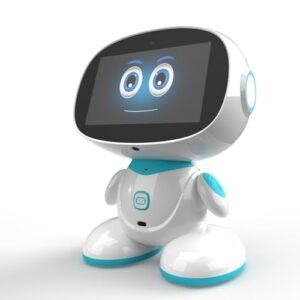Misa 2 AI Powered Smart Robot for Kids STEM Learning Educational Toy Interactive Voice Activated with Learning Apps Fun Games for Boys Girls Aged 5 to 12 Sky Blue