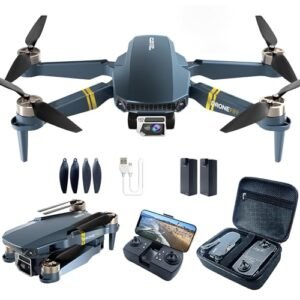 CHUBORY A77 WiFi FPV Quadcopter with 4K HD Camera 84 Mins Flight Time Brushless Motor Drone for Beginners