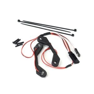 JOYSOG 1 18 Granite Grom RC Front and Rear Light Kit Red White Lights Upgrade Parts for RC Hobby Kits