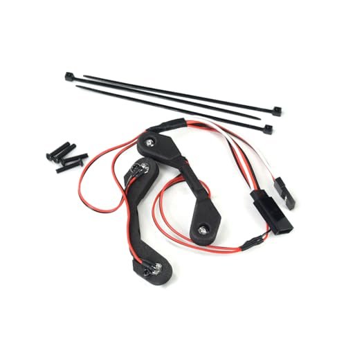 JOYSOG 1 18 Granite Grom RC Front and Rear Light Kit Red White Lights Upgrade Parts for RC Hobby Kits