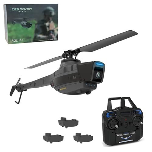 C128 RC Helicopter Flipkart 2.4G 4CH Remote Control With Camera 3 Batteries for Adults