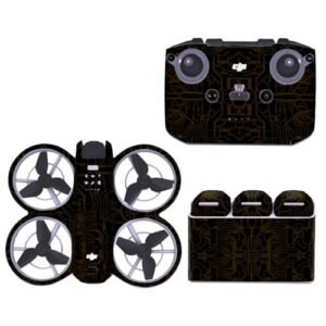 Aoyygg Neo Drone Skin Stickers Waterproof Decal Decorative Sticker Kit DIY Accessory for DJI Neo Drone and Controller Anti Scratch Protective Film
