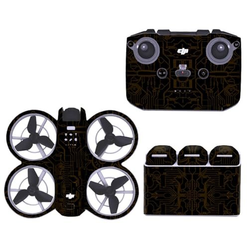 Aoyygg Neo Drone Skin Stickers Waterproof Decal Decorative Sticker Kit DIY Accessory for DJI Neo Drone and Controller Anti Scratch Protective Film