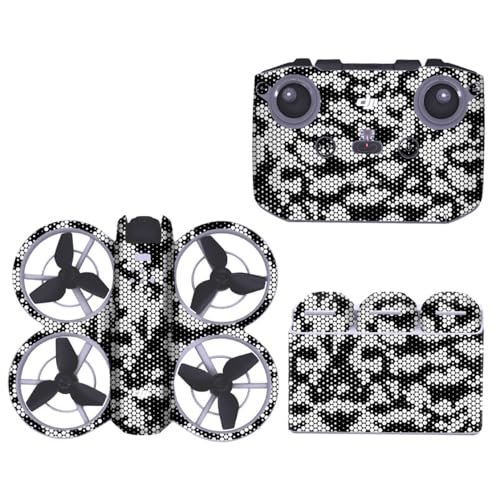 RC Willey Vinyl Flooring Premium DIY Camouflage Skin Stickers for DJI Neo Drone 6 Count Waterproof Anti Scratch