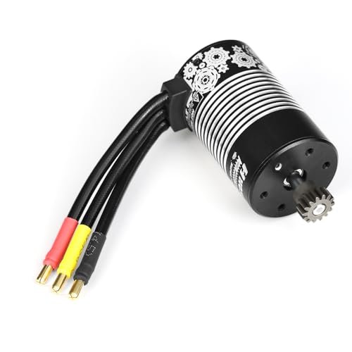 Hosim 3660 3100KV Brushless Motor for 1/8 Scale RC Truck Perfect Upgrade for Good Starter RC Truck