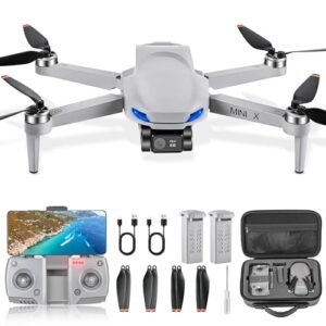 FLYDrone GPS Drone with Camera for Adults Beginner 4K EIS Camera Drones 2-Axis Gimbal Stabilization Under 249g follow me Auto Return RC Quadcopter Mini Drone 2 Battery for 45-Min Max Flight Time best rc truck under 300