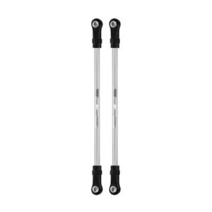 INJORA Stainless Steel Builders Links with Rod Ends Compatible with 1 10 RC Car Shell TRX4 SCX10 Upgrades 145mm