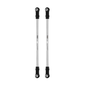 INJORA Stainless Steel Builders Links with Rod Ends for TRX4 SCX10 1/10 RC Car Wing Upgrade 150mm