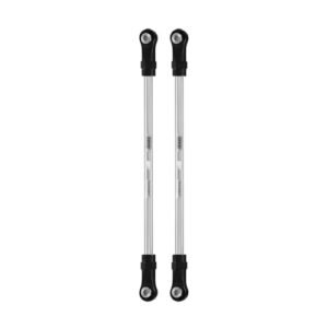 INJORA Stainless Steel Builders Links with Rod Ends Perfect for 1/10 Drift RC Car Upgrades 140mm