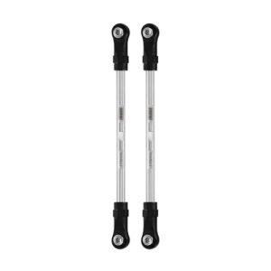 INJORA Stainless Steel Builders Links with Rod Ends for TRX4 SCX10 1/10 RC Rally Car Upgrade 115mm