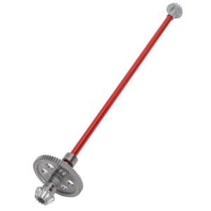 POENVFPO Colt RC Body Center Drive Shaft Low Noise Central Transmission Shaft for WLTOYS 124008 RC Car