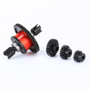 RCAWD 40CrMo 500K Oil RC Young Living Center Diff Set with 14T 18T 24T Pinion Gear for Arrma Big Rock Typhon Mojave Kraton Outcast Fireteam Talion Notorious 6S EXB Upgrades
