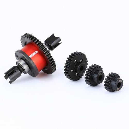 RCAWD 40CrMo 500K Essential Oil RC Benefits 46T Center Diff Set with 16T 19T 27T Pinion Gear for Arrma Big Rock Typhon Mojave Kraton Outcast Fireteam Talion Notorious 6S EXB Upgrades