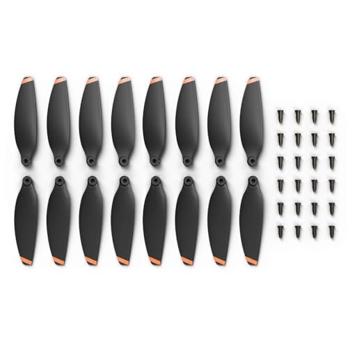 16Pcs Original Mini 4K Propellers for DJI Mini 4K Mavic Mini 2 Mini 2 SE Mini SE Drone Replacement Low Noise Quick Release Blades Props Orange