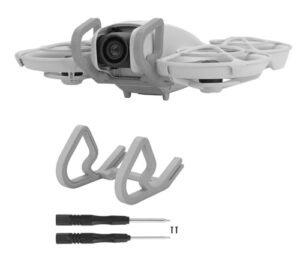 Hesupy RC Submarine with Live Feed Camera Gimbal Bumper Guard for DJI Neo Drone Accessories Gray