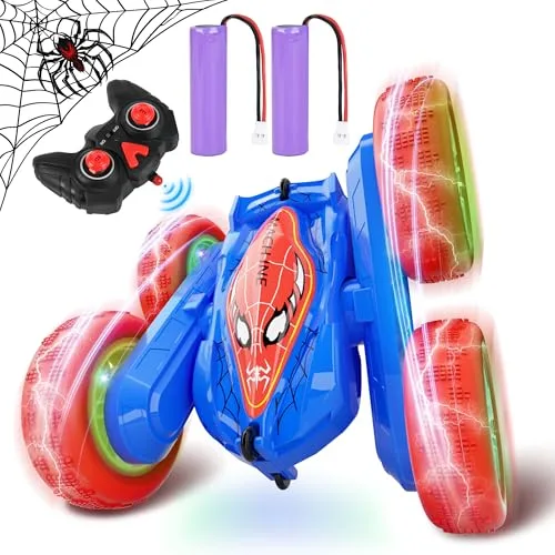 CANKETEC Colt 10 Nitro RC Car Remote Control Stunt Vehicle 4WD 360 Degree Flips for Kids Ages 4 5 6 7 8 9 10