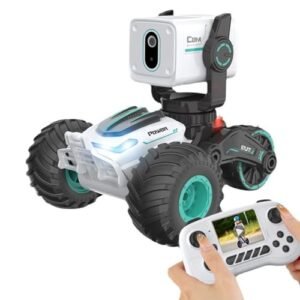 GNIMNAYRC Craigslist Nitro RC Cars with 720P HD Camera 2.4Ghz Off Road Remote Control Truck Toy for Kids Adults