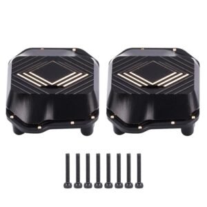 AXIAL SCX10 II 3.5oz Brass Diff Cover Portal Axles Housing for Enhanced RC Airplane Weights and Performance