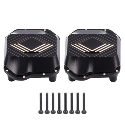 AXIAL SCX10 II 3.5oz Brass Diff Cover Portal Axles Housing for Enhanced RC Airplane Weights and Performance