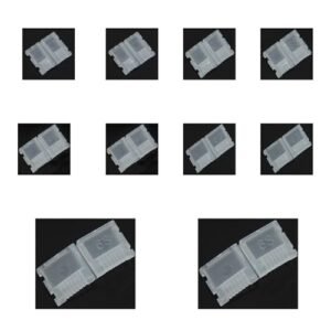 wurenji Balanced Plug Protector AB Clip, 10 Pieces of 2S-6S JST-XH Balanced Head Protection Balanced Plug Protector clamp Lock, Suitable for 2S- 6s Balance Lead