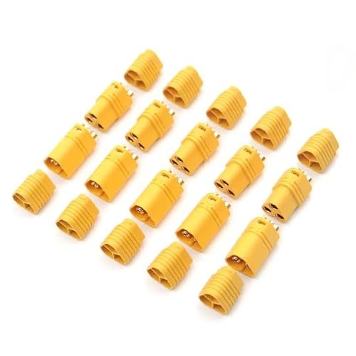 SPARKHOBBY Amass MT30 2mm MT60 3.5mm Male Female Plug Connector Set for Global Jet RC Multicopter Quadcopter Airplane ESC Accessories 5Pairs