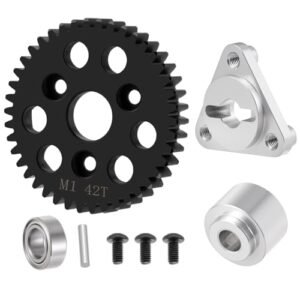 BRKRC Mod 1 Aluminum Slipper Clutch Eliminator with 42T Steel Spur Main Gear for 1/8 HPI Savage 25 RC Truck Parts