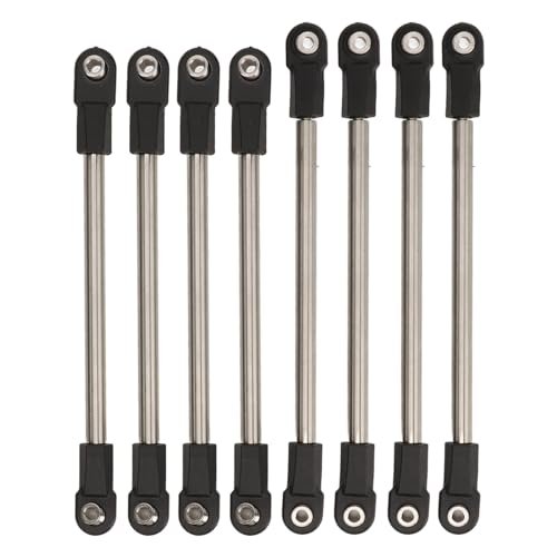 Lihsong 8Pcs Stainless Steel Link Rod 275mm Wheelbase Linkage Set for Pandora RC Bodies 1/10 RC Crawler Car