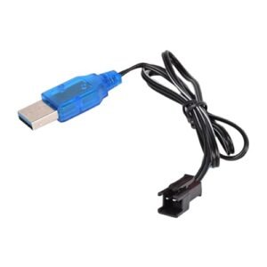 SR 71 RC Airplane 3.7V Lipo Battery USB Charger Cable for Drones and Remote Control Toys