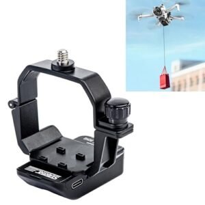 LICHIFIT Drone Airdrop System for RC Plane Dropping Paratroopers with 1/4 Screw Adapter DJI Mini 4 Pro Payload Release