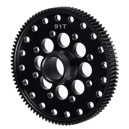 BRKRC 48P 91T Steel Spur Gear Upgrade for Electric RC Monster Truck 4x4 Under 500 Arrma 1/10 4x4 Granite Senton Vortek