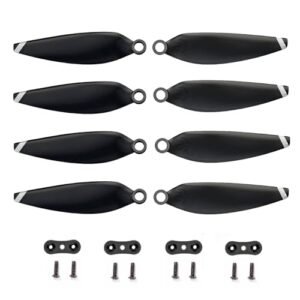 8Pcs HS175D Propellers RC Nitro Parts Accessories for HS175D F11MINI F7 Mini Q5 Q7 Q8 M7 WF31 HT50 Drones