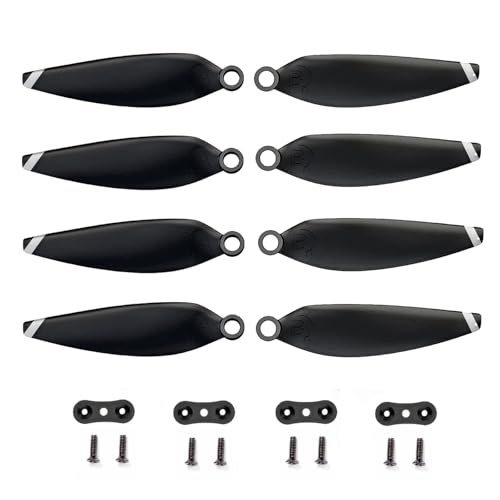 8Pcs HS175D Propellers RC Nitro Parts Accessories for HS175D F11MINI F7 Mini Q5 Q7 Q8 M7 WF31 HT50 Drones