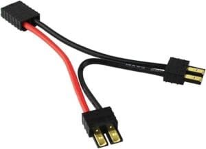 YTZ Outdoor TRX Series Line Battery Adaptor Connector Cable 14 AWG for E Revo LiPO Slash