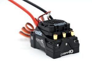 Castle Creations Cobra Motors RC 010017400 Cobra 10 6S MAX 25.2V MAX 8A Peak BEC ESC