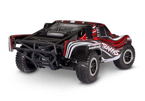 Traxxas Slash 1/10 Scale Ready To Race RC Truck with Pre Painted 1/10 RC Bodies USB C HD