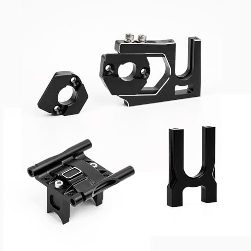 Arrma 1/8 RC Late Model Body Aluminum Center Differential Mount and Diff Cover Sliding Plate Upgrade for Kraton Notorious Outcast Talion Typhon Mojave Felony Infraction Fireteam Limitless